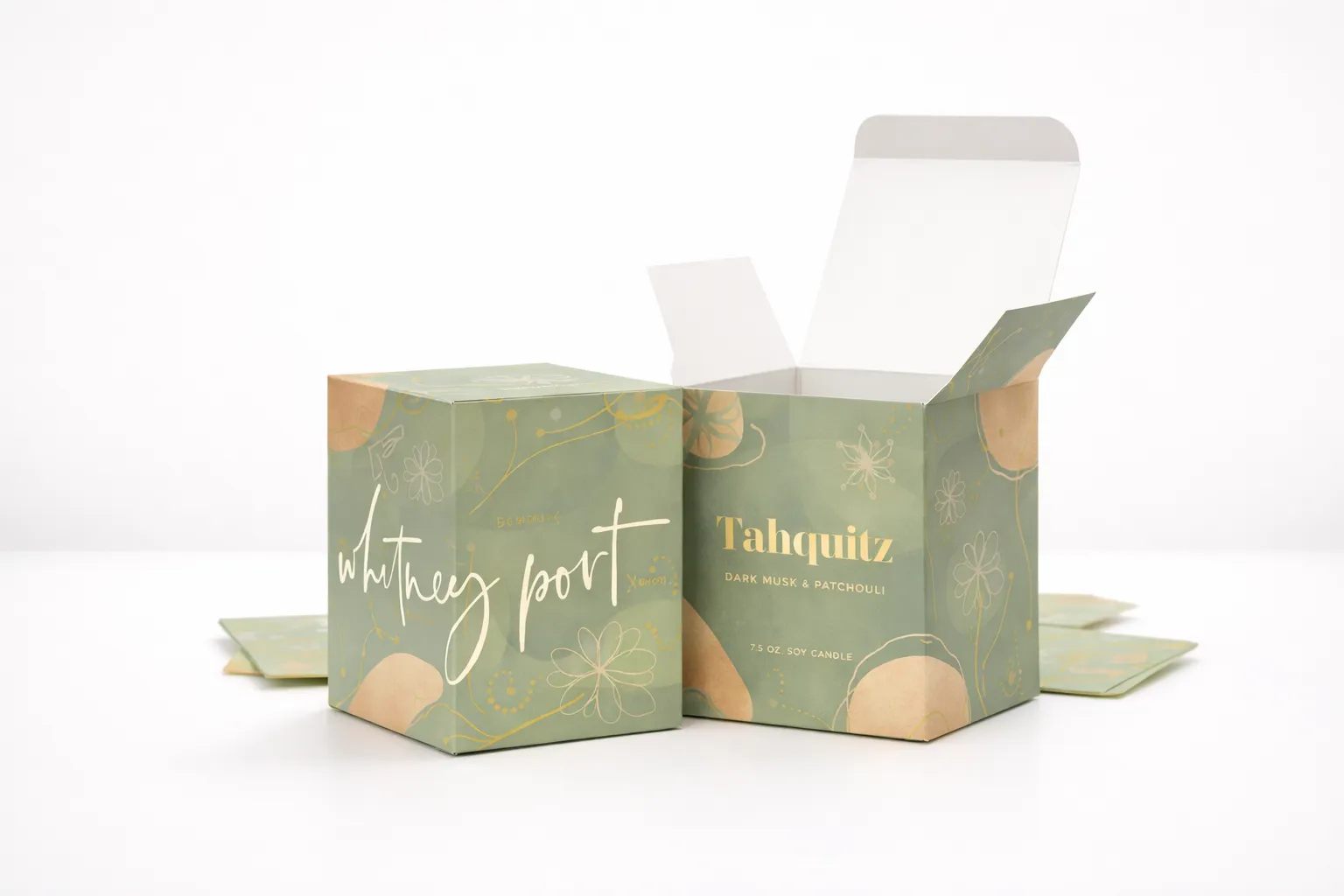 Custom printed candle boxes Australia