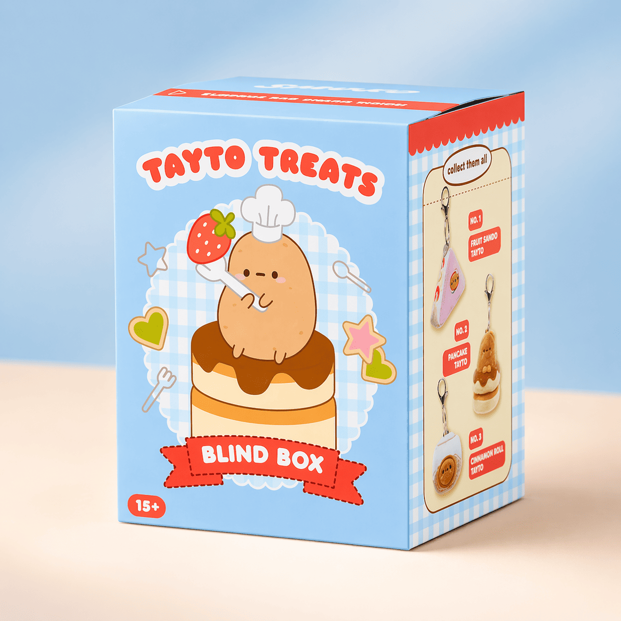 Branded blind box packaging with full colour printing and premium finishes
