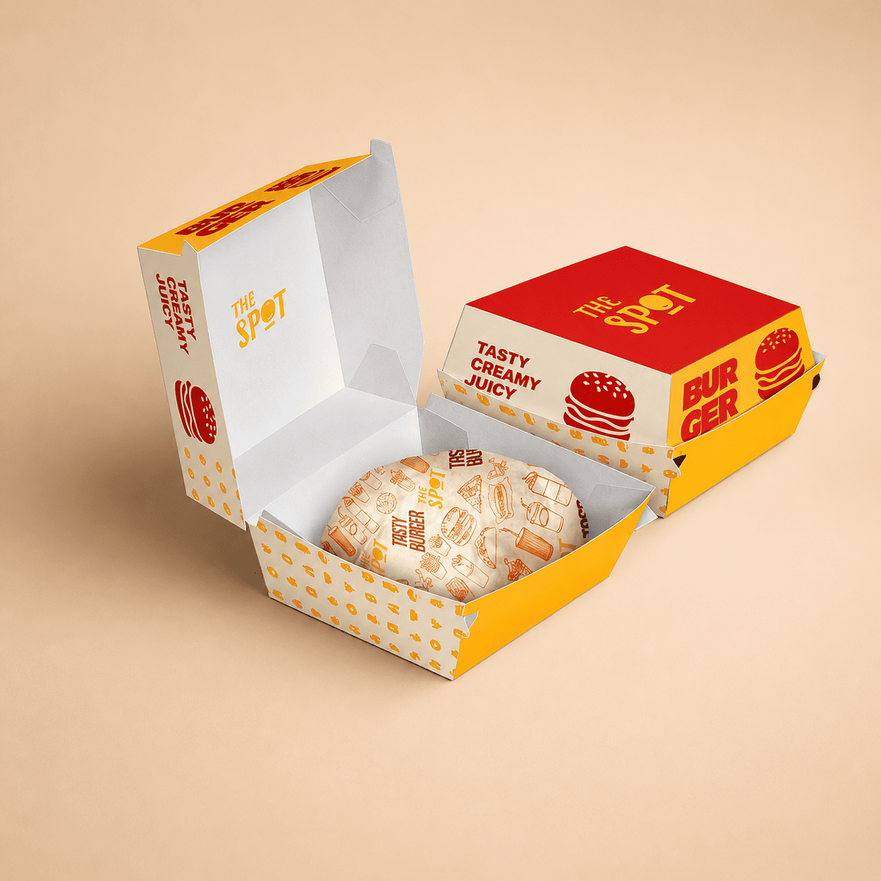 Custom Burger Boxes