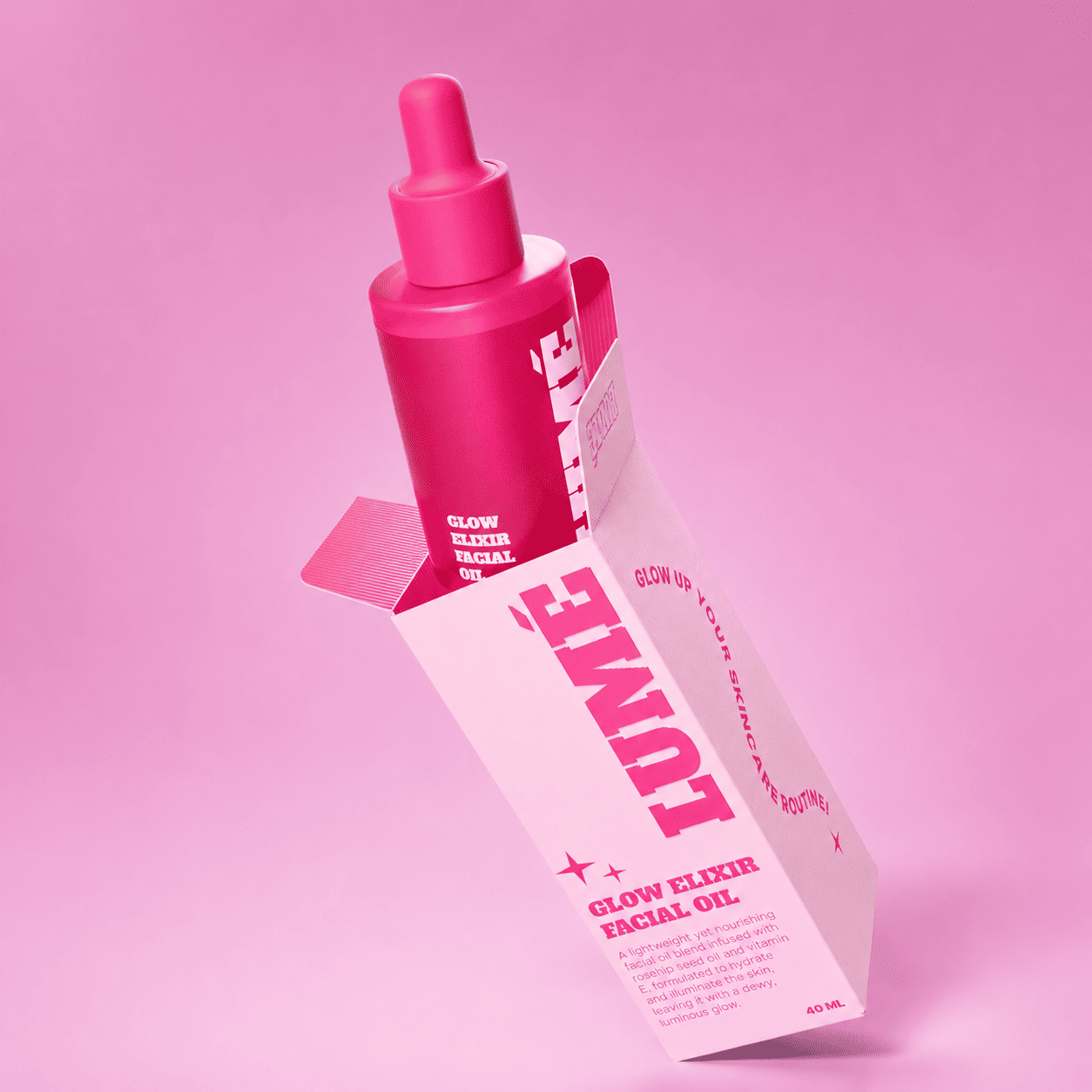 Private label serum packaging with custom branding for Melbourne beauty producers