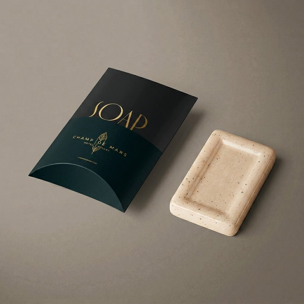 Custom made pillow shaped soap boxes with full colour printing and free shipping in Australia